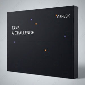 Поп-ап стенд тканевый